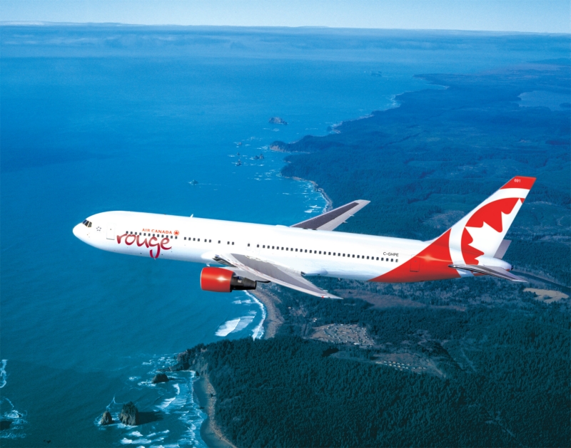 Ilyen Az Air Canada Rouge B767-300-as gépek fognak közlekedni 2016 nyarán Budapest és Torontó között