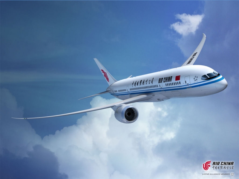 Air China légitársaság bemutatása: Boeing B787 Dreamliner