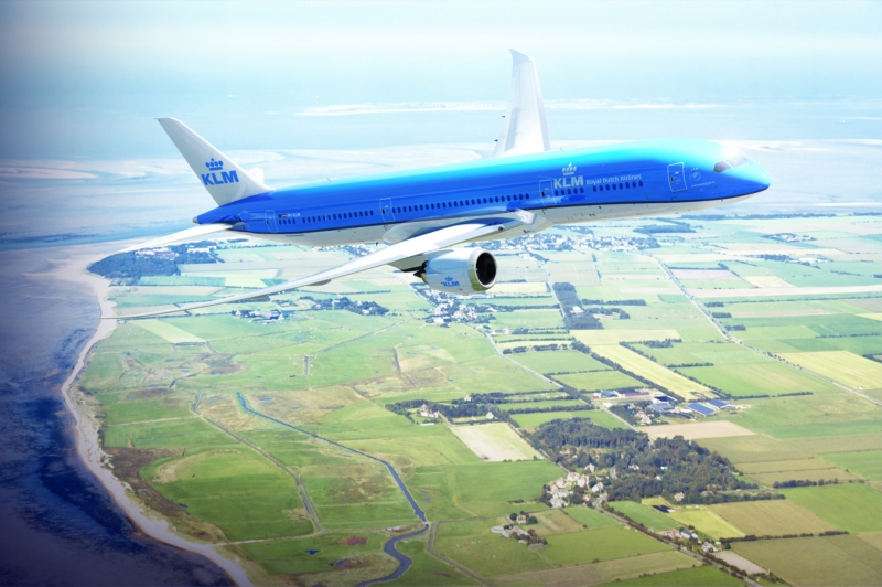 A KLM új Boeing 787-900-as utasszállítója