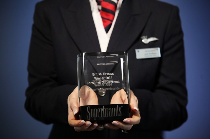 2014.: Superbrands díj a British Airwaysnek