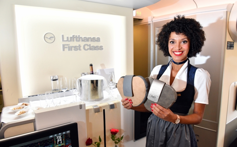 Oktoberfest a Lufthansa első osztályán