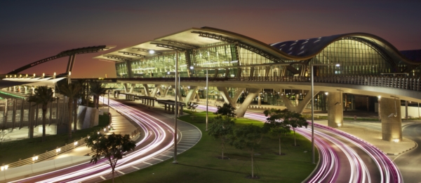 A Qatar Airways központja a 2014. őszén megnyílt Hamad International Airport