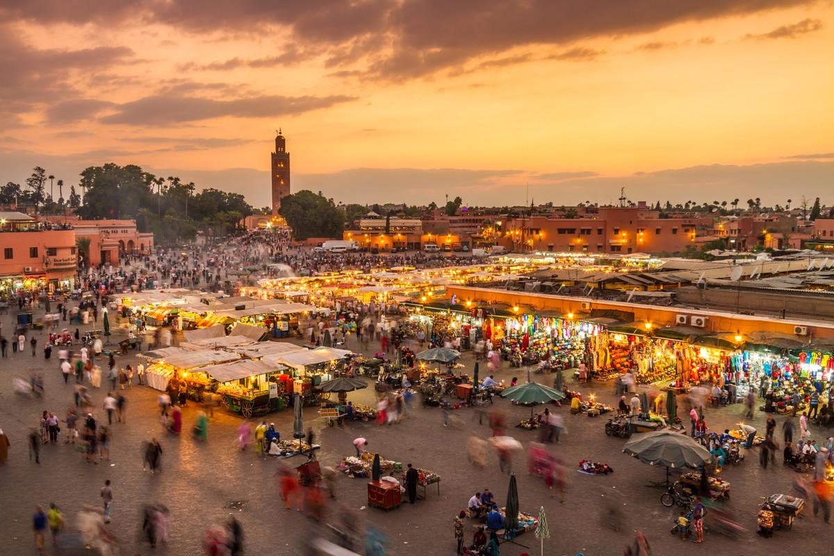 Marrakesh, Djemma El Fnaa főtér