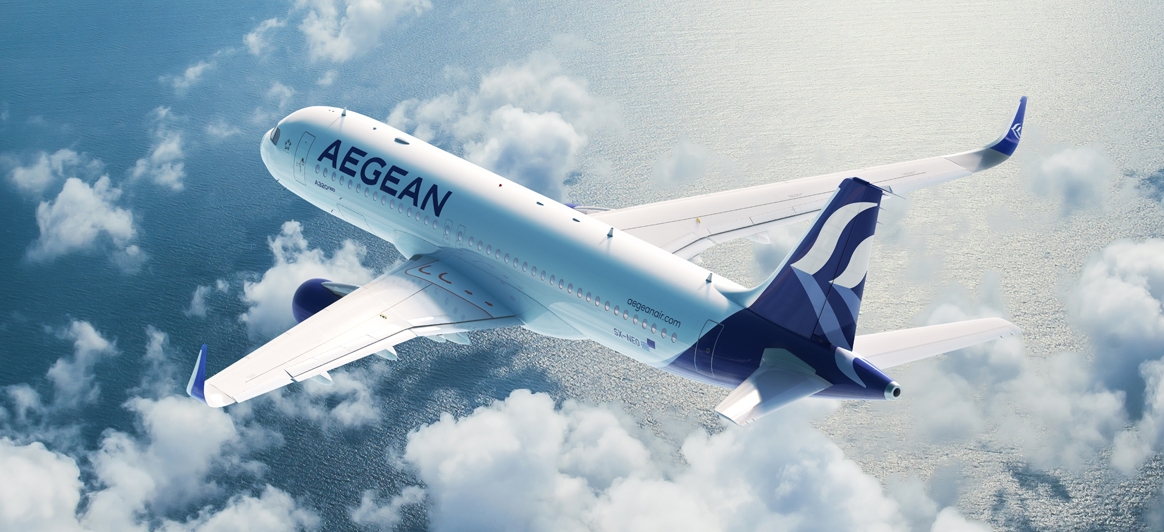 Bemutatkozik a megújult Aegean Airlines és a vadonatúj A320neo