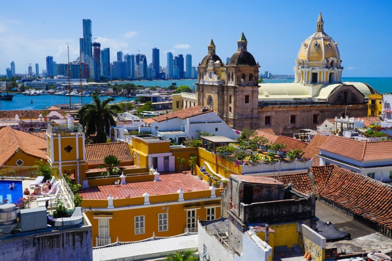 A kolumbiai Cartagena a KLM legújabb célállomása