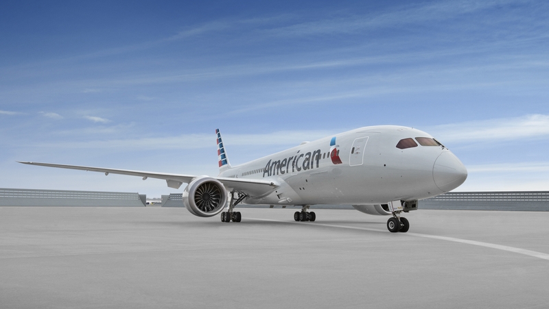 Az American légitársaság Boeing 787-8 Dreamliner utasszállítója