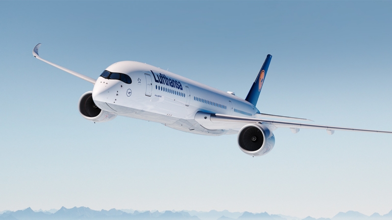 Lufthansa A350-900 utasszállító