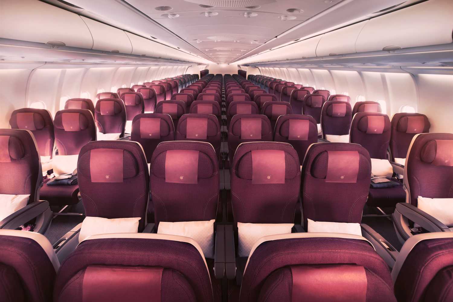 Qatar Airways A330 - turista osztály
