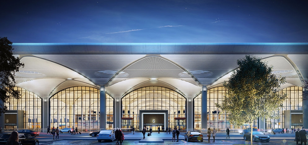 Az új isztambuli reptér 2018. október 29-én nyílt meg 